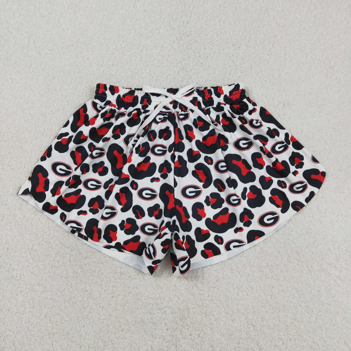 Mama and Me Girls Camo Leopard Yoga Active Butterfly Shorts Bottoms
