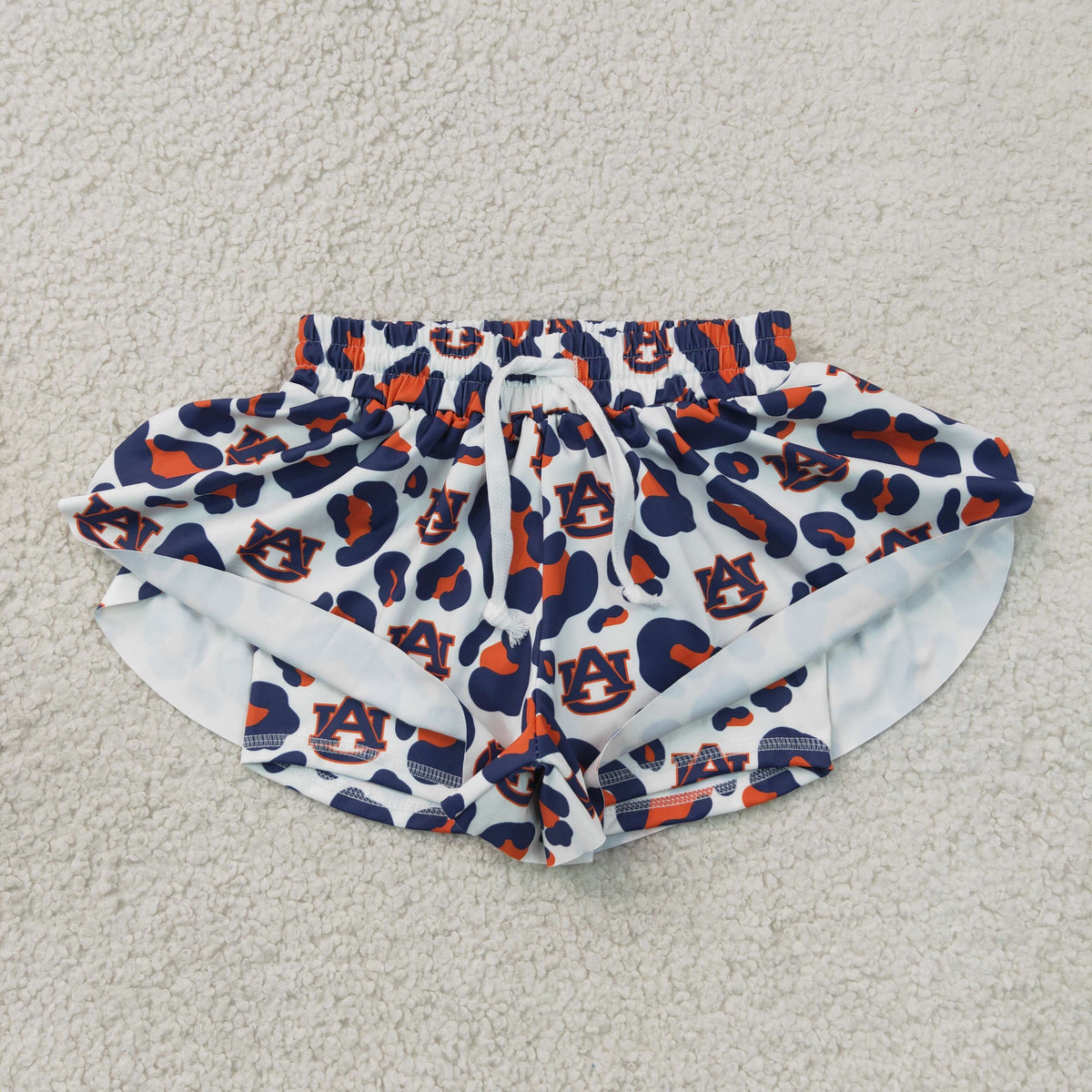 Mama and Me Girls Camo Leopard Yoga Active Butterfly Shorts Bottoms