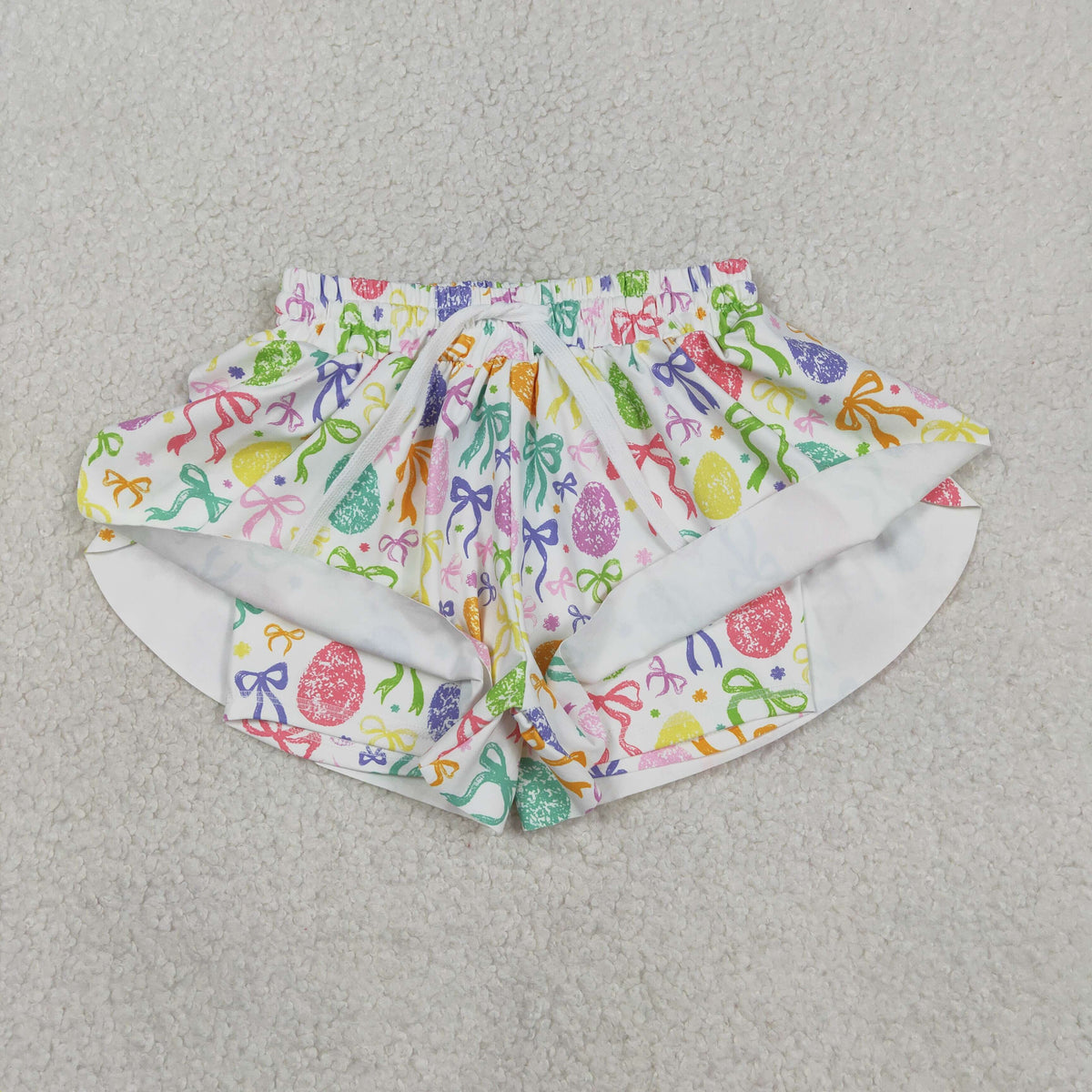 Sibling Baby Girls Camo Leopard Yoga Active Butterfly Shorts Bottoms