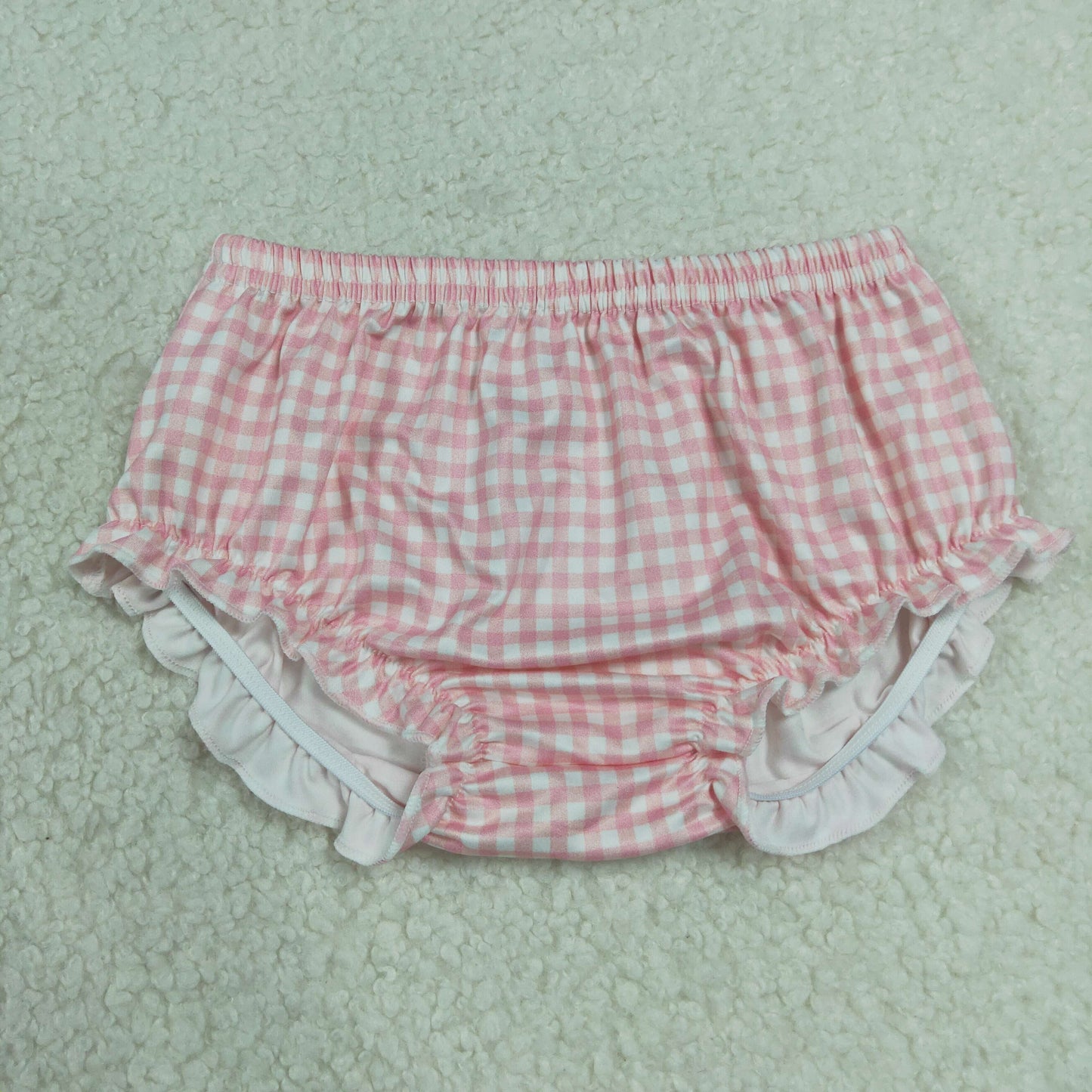 Sibling Baby Kids Sleeveless Collar Tunic Checked Bummies Clothes Sets