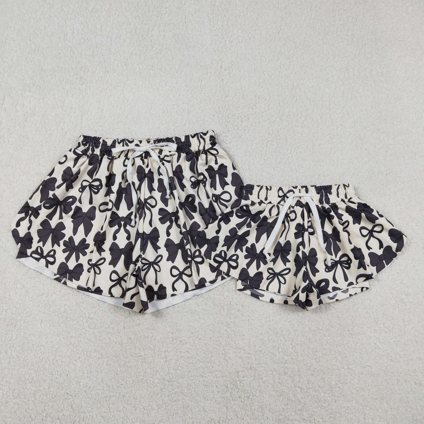 Mama and Me Southern Camo Yoga Active Ruffle Shorts Bottoms
