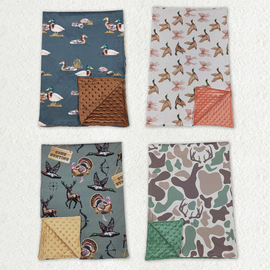 Sibling Baby Kids Southern Hunting Blankets