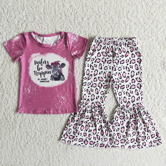 C3-24 Girl Heifer Pink Leopard Outfit-promotion 2024.1.6