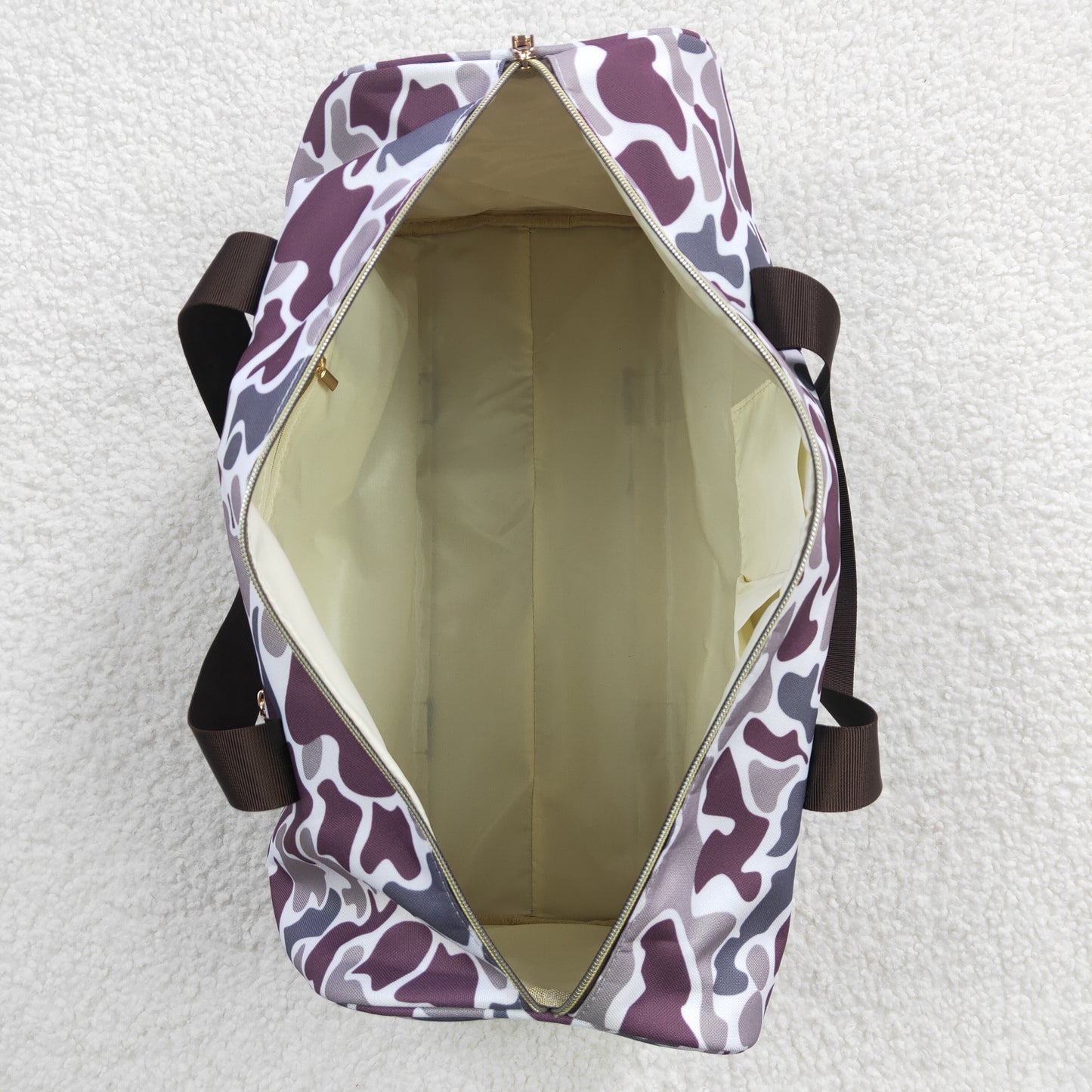 BA0034 Lavender Camouflage Gym Bags Traveling Bags
