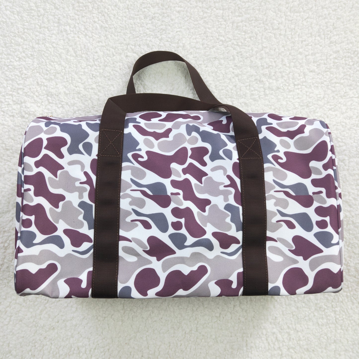 BA0034 Lavender Camouflage Gym Bags Traveling Bags