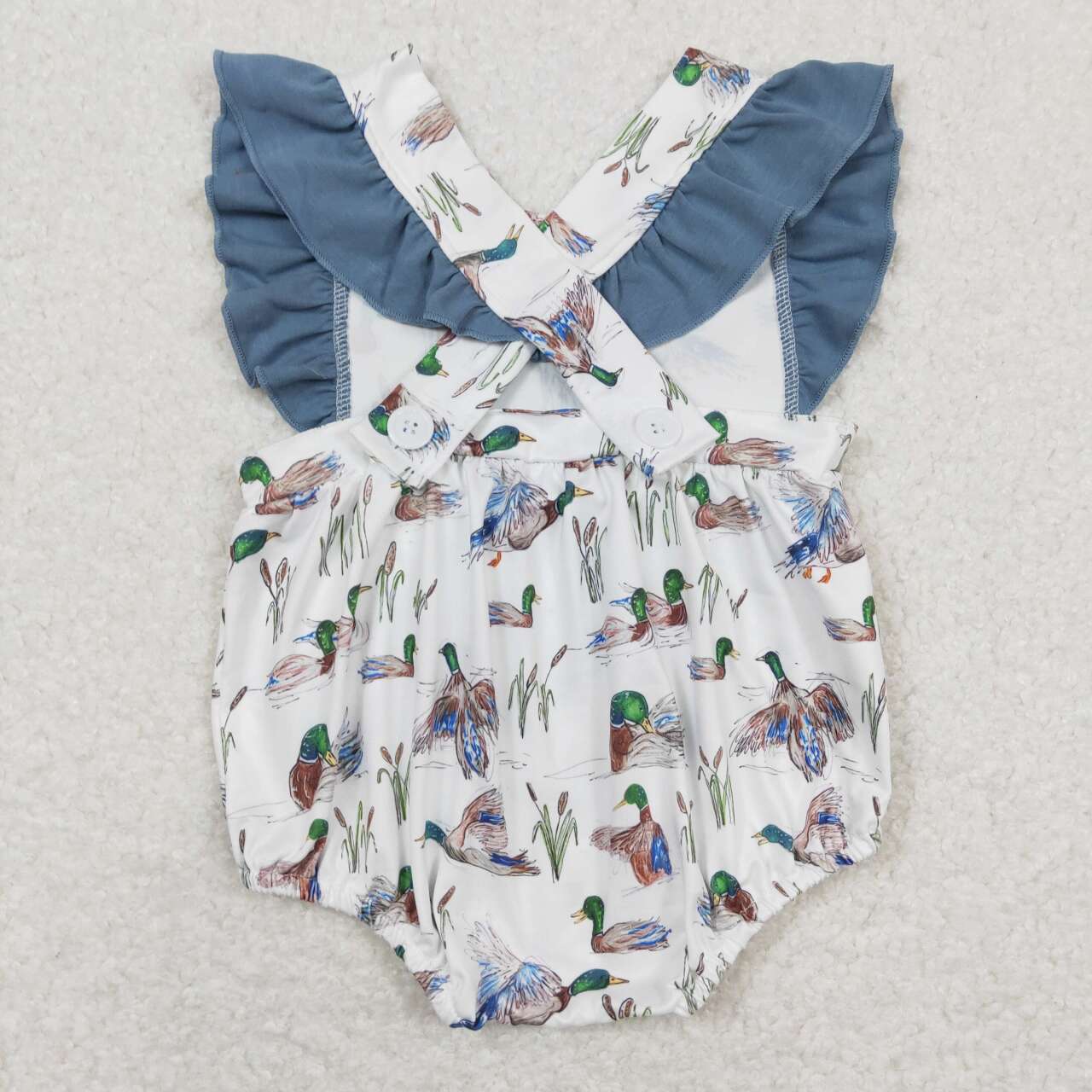 SR0893  baby girl clothes mallard girl summer bubble