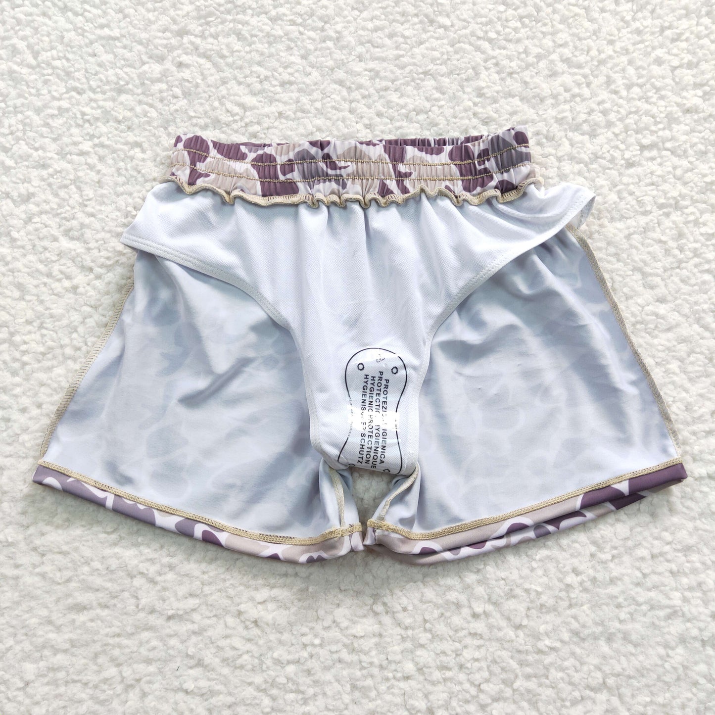 SS0079 Boys Camo Swim Trunks